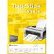 9445222  Etikett Topstick A4 70x36mm (2400) 