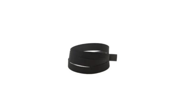 9433843 Hedlunds B7110 Gavebånd 10 mm x 200 m sort matt 