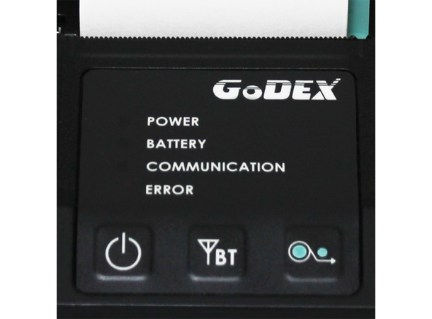 Godex MX30 mobil termoskriver Mobil etikett og billettprinter termo 