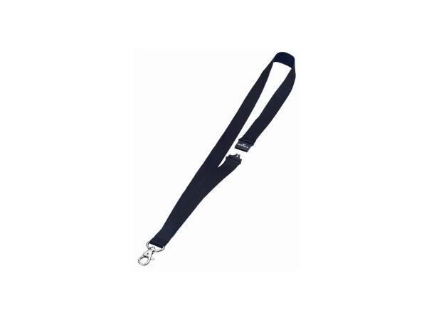 Halssnor DURABLE 88cm m/krok sort (10) Neckband 