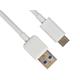 9442341  Kabel USB-C til USB-A Hvit, 2m 