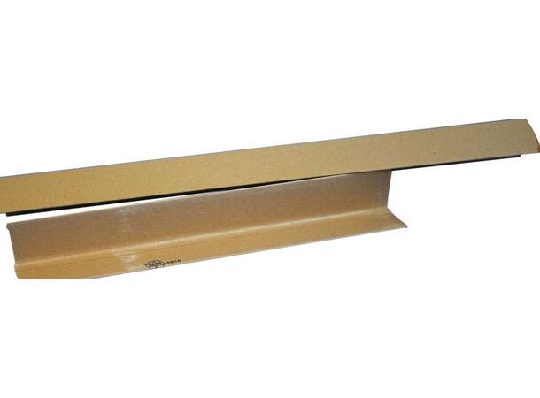 Kantbeskytter papp brun Miljø 50x50x6/2200mm 