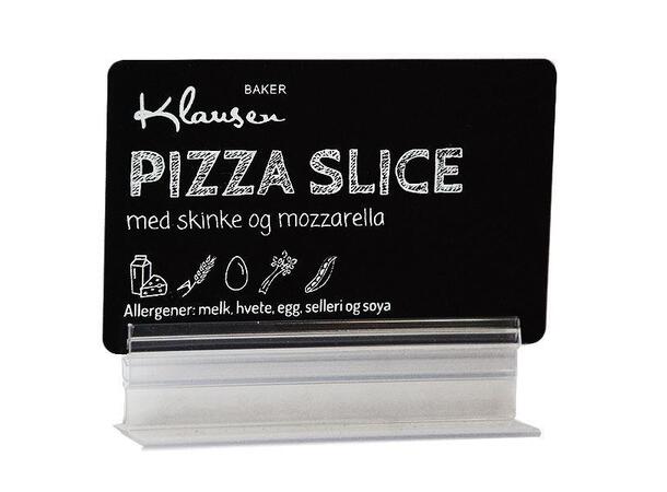 Kortholder - Cardkeep PriceTag Kortslisse m/lim 75 mm - (100 pr pakke) 
