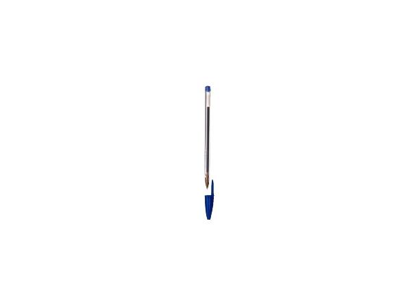 Kulepenn Bic Cristal Medium blå esker á 50 stk 