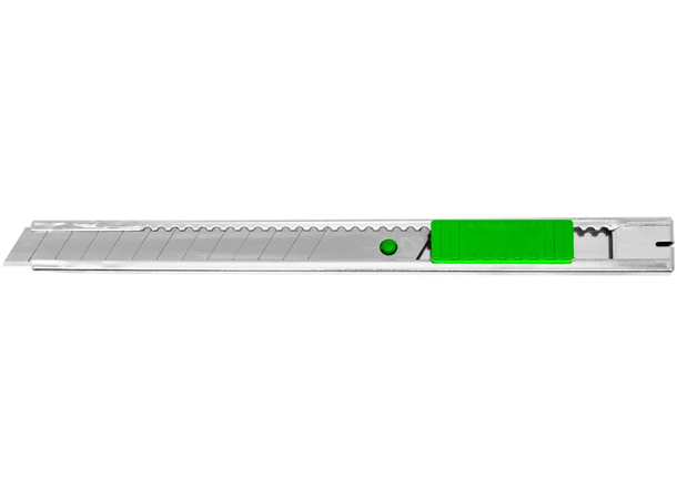 Kuttekniv Q-Connect Light Duty Metal 9mm Pappkniv | Pakkekniv | Lager 