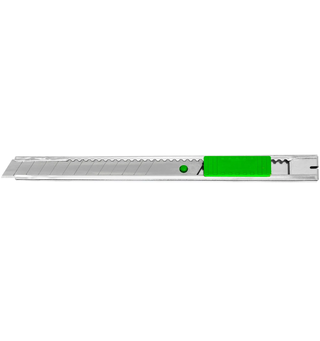Kuttekniv Q-Connect Light Duty Metal 9mm Pappkniv | Pakkekniv | Lager