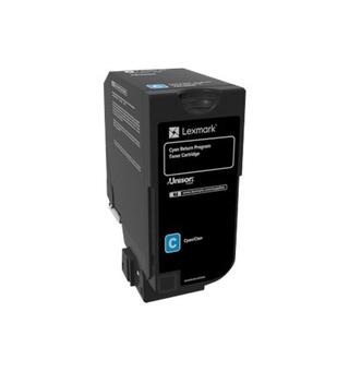 LEXMARK 3,5K Return Program Cyan Toner Blå toner til CS720, CX725
