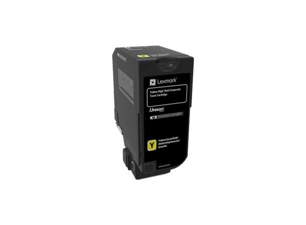 LEXMARK CX725 16K Yellow Toner Gul toner til CS720, CX725 