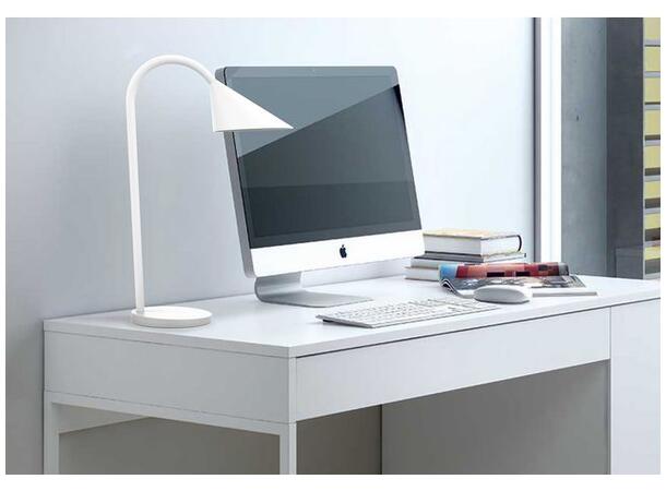 Lampe UNILUX LED Sol hvit Bordlampe | Arbeidsbelysning 