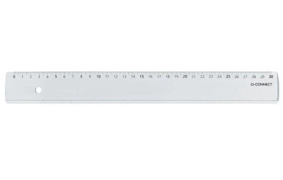 9444461   Linjal Q-Connect 30 cm oppheng 