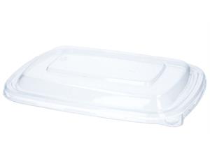 Lokk til Bagasse Take-Away boks 750ml 300 stk pr kartong 