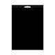 9441738 GrippieT-25 Lynl&#229;spose sort innfarget 150 x 200 mm 50 my (1000)