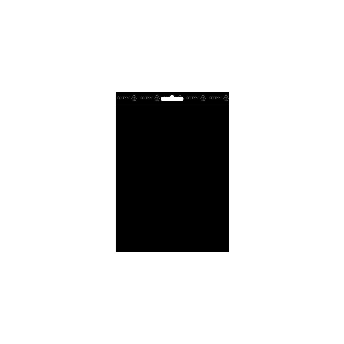 9441738 Grippie T-25 Lynl&#229;spose sort innfarget 150 x 200 mm 50 my (1000)