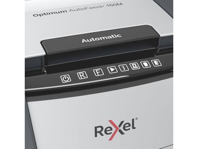 227611 Rexel 2020150MEU Makuleringsmaskin REXEL Auto+ 150M P5 Makuleringsmaskin med mikrokutting
