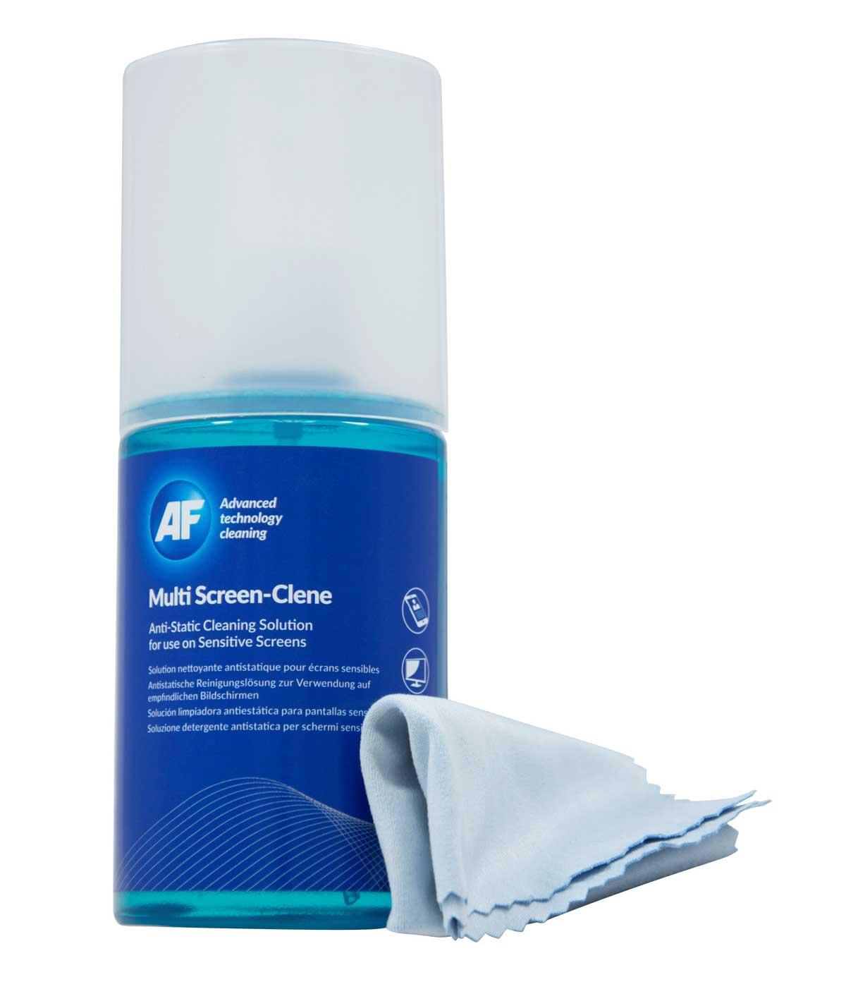 9430305  AMCA200MIF Multi skjermrens med klut (200ml) antistatisk rengjøringsløsning