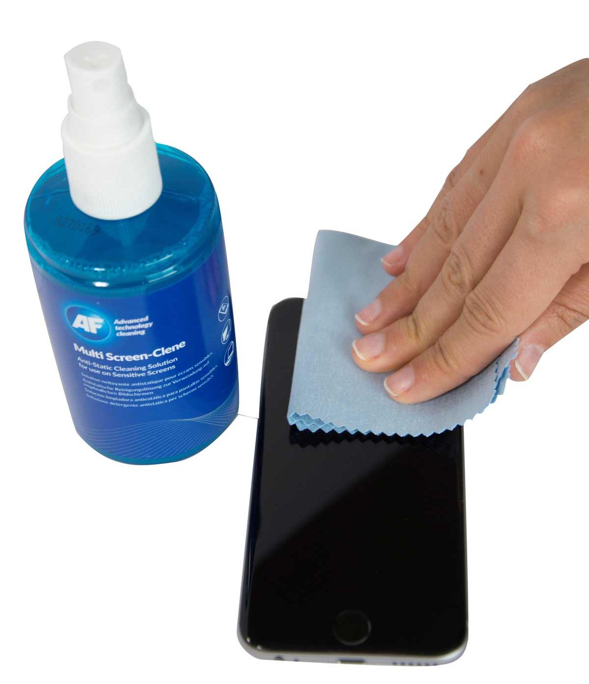 9430305  AMCA200MIF Multi skjermrens med klut (200ml) antistatisk rengjøringsløsning