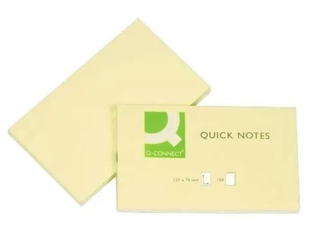 Notatblokk 76 x 127 mm gul (12) Post-It blokk 