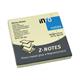 156701 5644-01 Notatblokk INFO Z-note 75 x75mm gul Post-It blokk