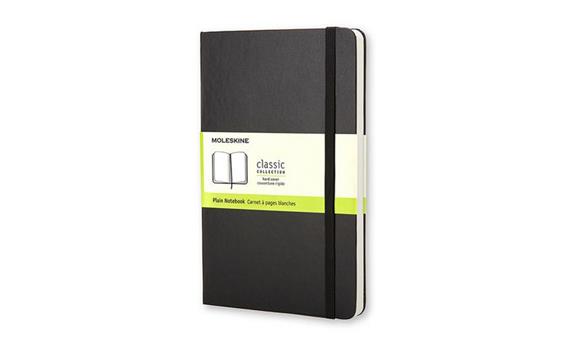 198654  QP012F Notatbok MOLESKINE Hard P ulinj sort 