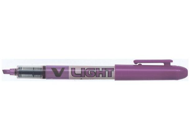 Overstrykningspenn Pilot V-Light fiolett 