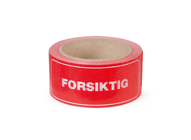 Pakketape - 50x66 Forsiktig 