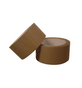 Pakketape Akryl 50mmX66m 32my Brun (36) Hightack | Emballasjetape