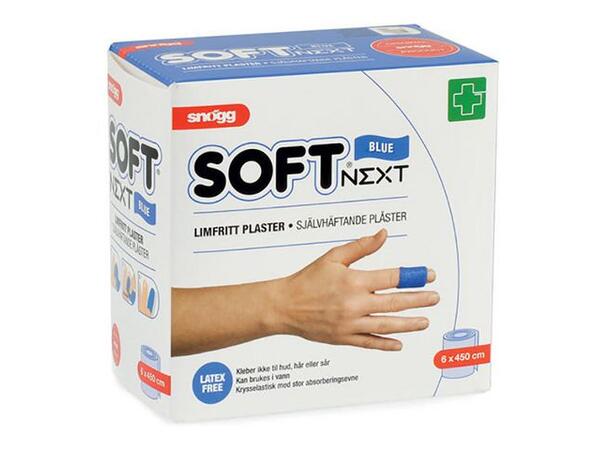 Plaster Soft NEXT 6cmx4,5m Blå 