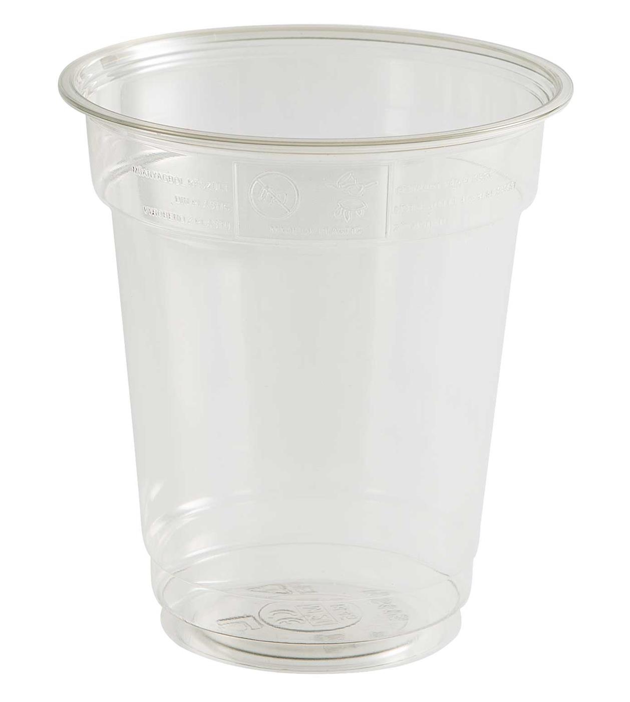 9433501 Paccor E200234 Plastglass klar rPET 0,3 l | 95 x 102mm pakke med 50 glass
