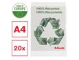 17328724 Esselte 628213 Plastomslag ESSELTE A4 100my (20) 
