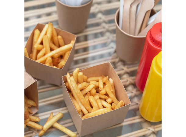 Pommes Frites Beger Magnum brun 500 stk pr kartong 