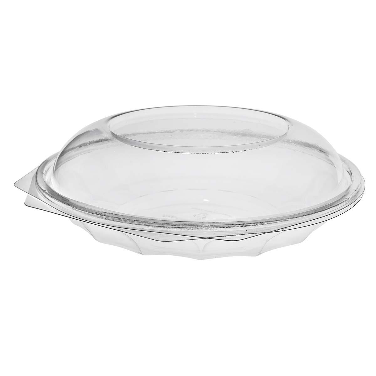 9433772 Paccor E400076 Salatbeger SH 500 ml | 190 x 51  mm beger med hengslet lokk i rPET (240 stk)