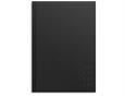 279317  92755100 Skrivebok BURDE A5 linjer sort Notatbok
