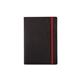 153376 Oxford400051204 Skrivebok OXFORD Black n´Red soft A5 Notatbok | Linjer