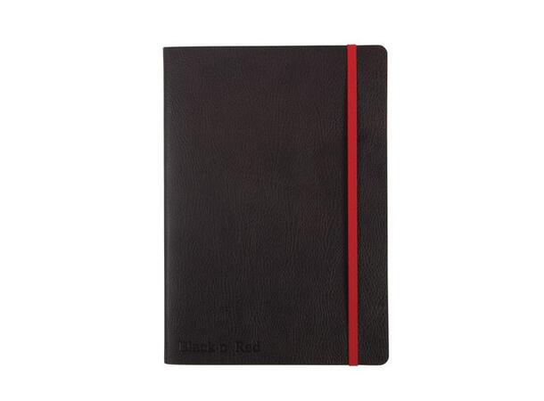 Skrivebok OXFORD Black n´Red soft A5 Notatbok | Linjer 