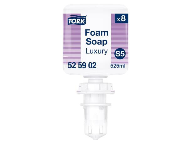 Skumsåpe TORK Luksus floral S5 525ml Skumende håndsåpe fra Tork 