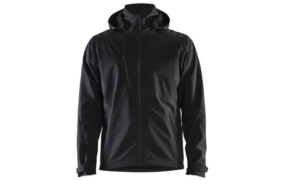 9442093   Softshelljakke vind / vanntett Bl&#229;kl&#228;der X-Large Svart / Svart