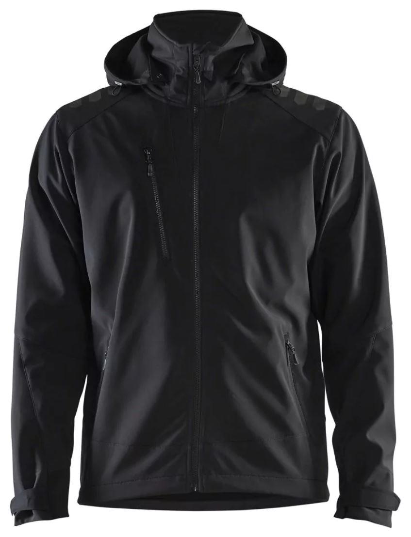 9442093   Softshelljakke vind / vanntett Bl&#229;kl&#228;der X-Large Svart / Svart