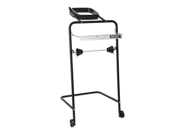 Stativ KATRIN sort metall gulv Passer til industriruller maks 40 cm 