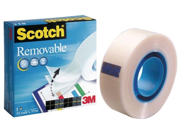 Tape SCOTCH® Magic 811 avtagbar 19mmx33m Lim 