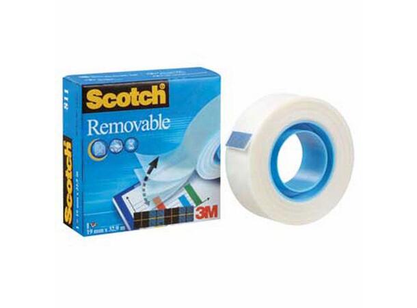 Tape SCOTCH® Magic 811 avtagbar 19mmx33m Lim 