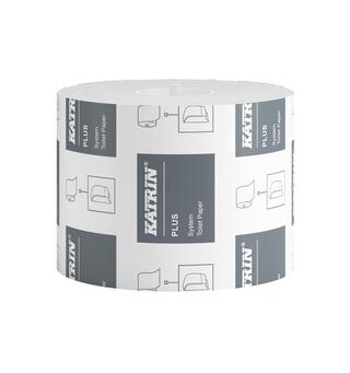 Toalettpapir KATRIN Plus System 85,5m 2-lag til dispenser KATRIN System