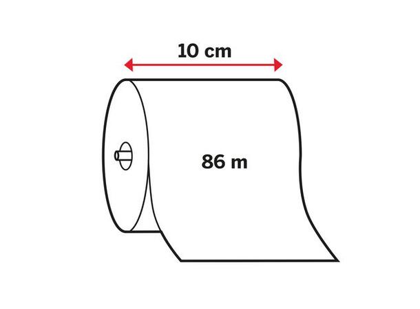 Toalettpapir KATRIN Plus System 85,5m 2-lag til dispenser KATRIN System 