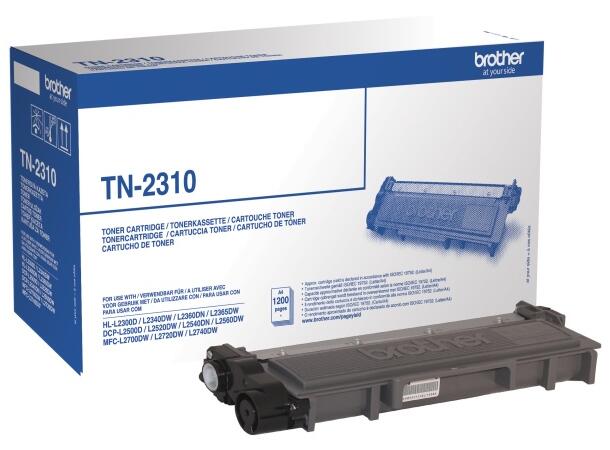 Toner BROTHER TN2310 Sort Toner Sort 