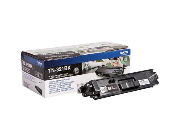 Toner BROTHER TN321BK Sort Sort toner 