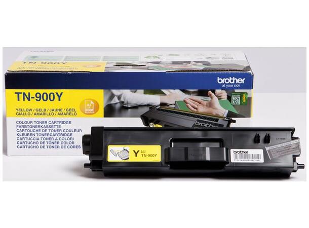 Toner BROTHER TN900Y Gul/Yellow Gul/Yellow toner 