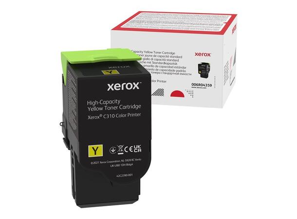 Toner Xerox C310 Høykapasitet Gul C310/DNI |C310/DNIM |C310V_D |5500 sider 