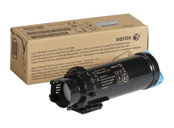 Toner Xerox Phaser 6510 Cyan/Blå for Phaser 6510; WorkCentre 6510, 6515 