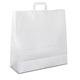9423136 1FTTC000400 Topcraft ® papirpose med flate håndtak 400 x 160 x 450 mm | 100 gr | hvit kraft