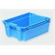 9435206 Nopla671114 Transportkasse 394x294x138mm 10 ltr blå Stabelbar plastkasse for lager transport