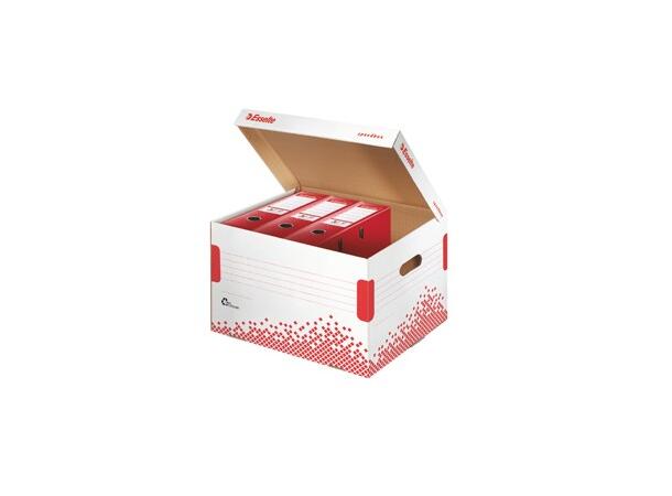 Arkiveske ESSELTE m/lokk | For permer 